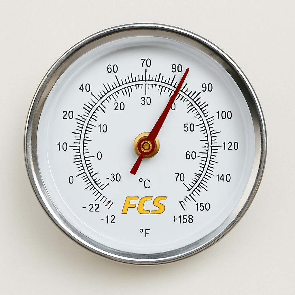 Analog Rail Thermometer