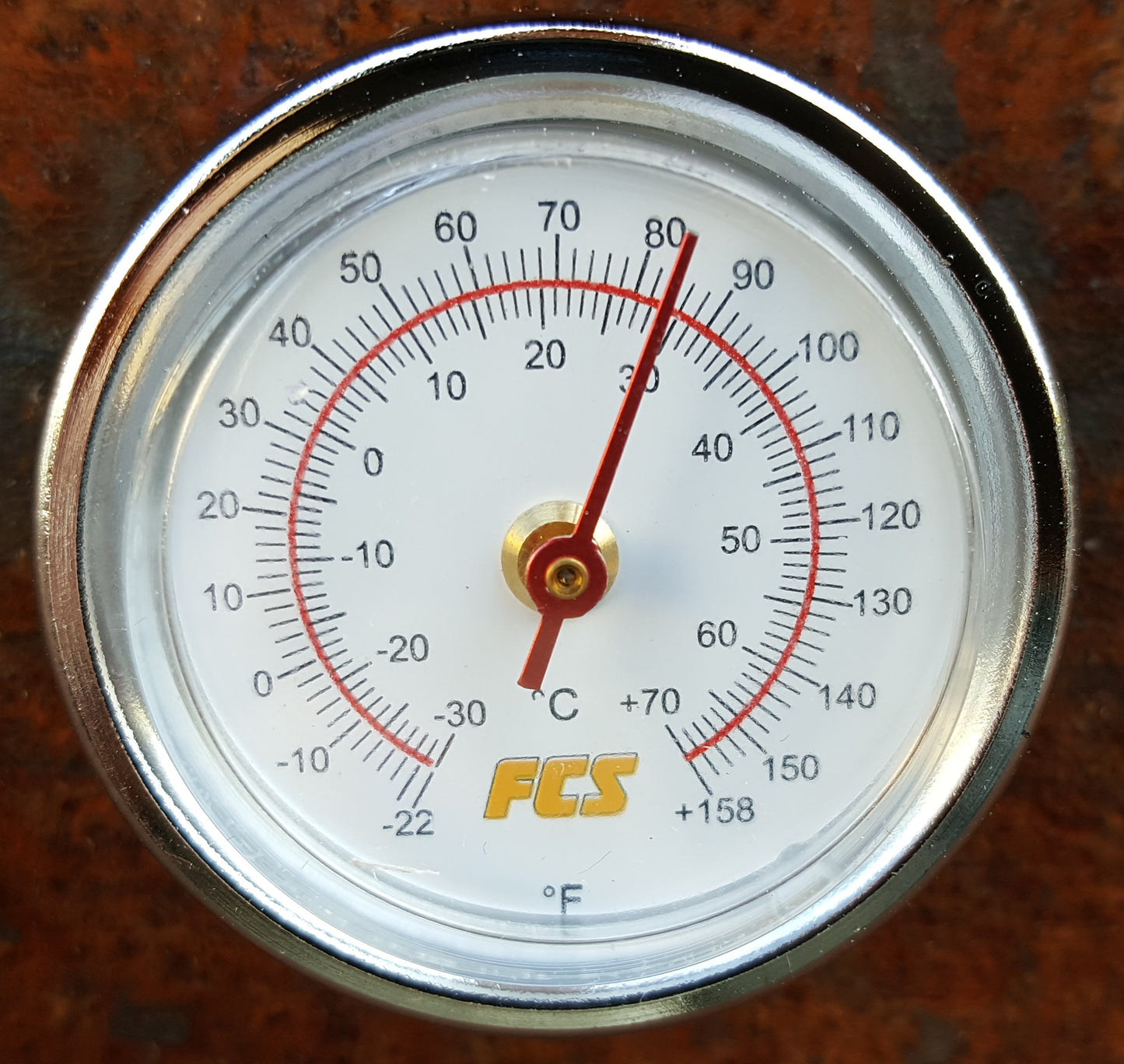 Analog Rail Thermometer